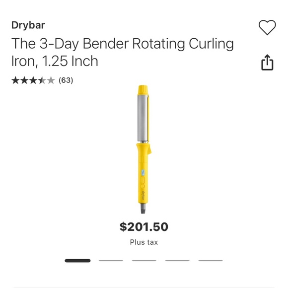 Drybar The 3-Day Bender Rotating Curling Iron, 1.25 Inch - Picture 5 of 5
